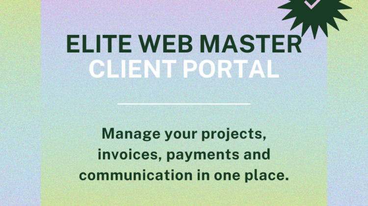 Elite Web Master Client Portal and CRM